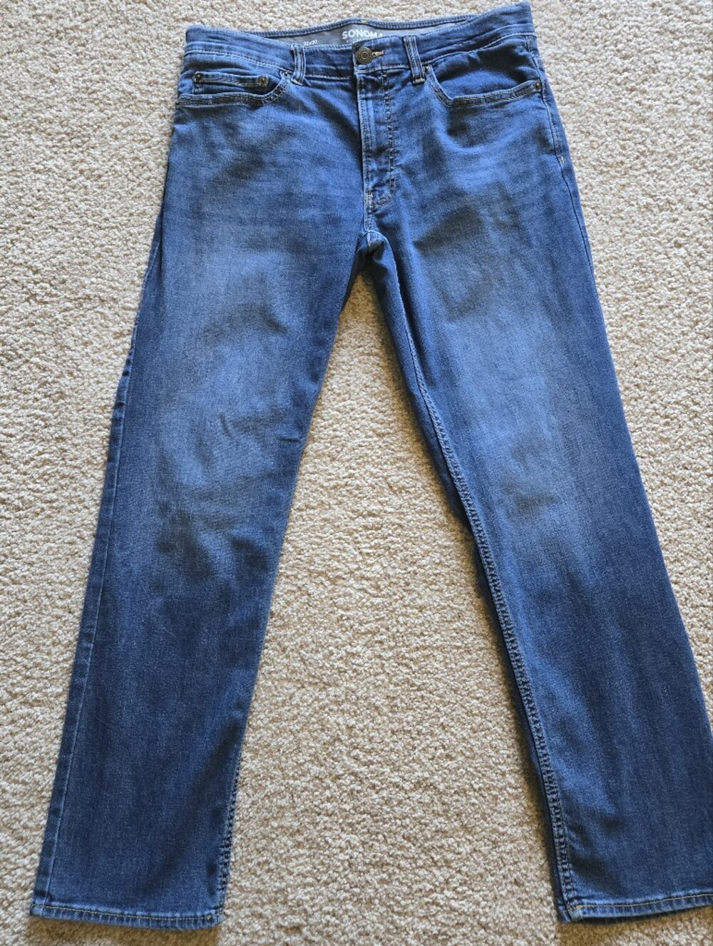 Lot Of 2 - Sonoma Men's 32x30 Straight Jeans